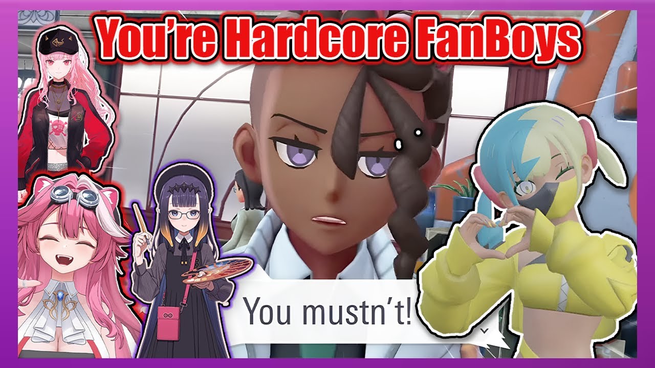 hololive en reaction to naveen being hardcore fandom for Canari in Pok&eacute;mon Legends Z-A【hololive en】