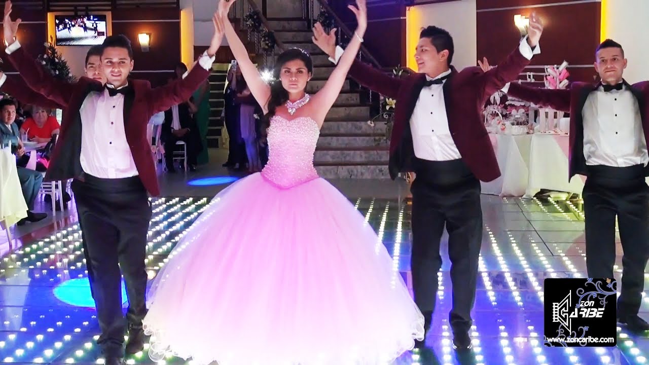 15 Años Vals Entrada Daniela Academia Manhattan Salón La Fuente Iztapalapa Foto y Video Zon Caribe