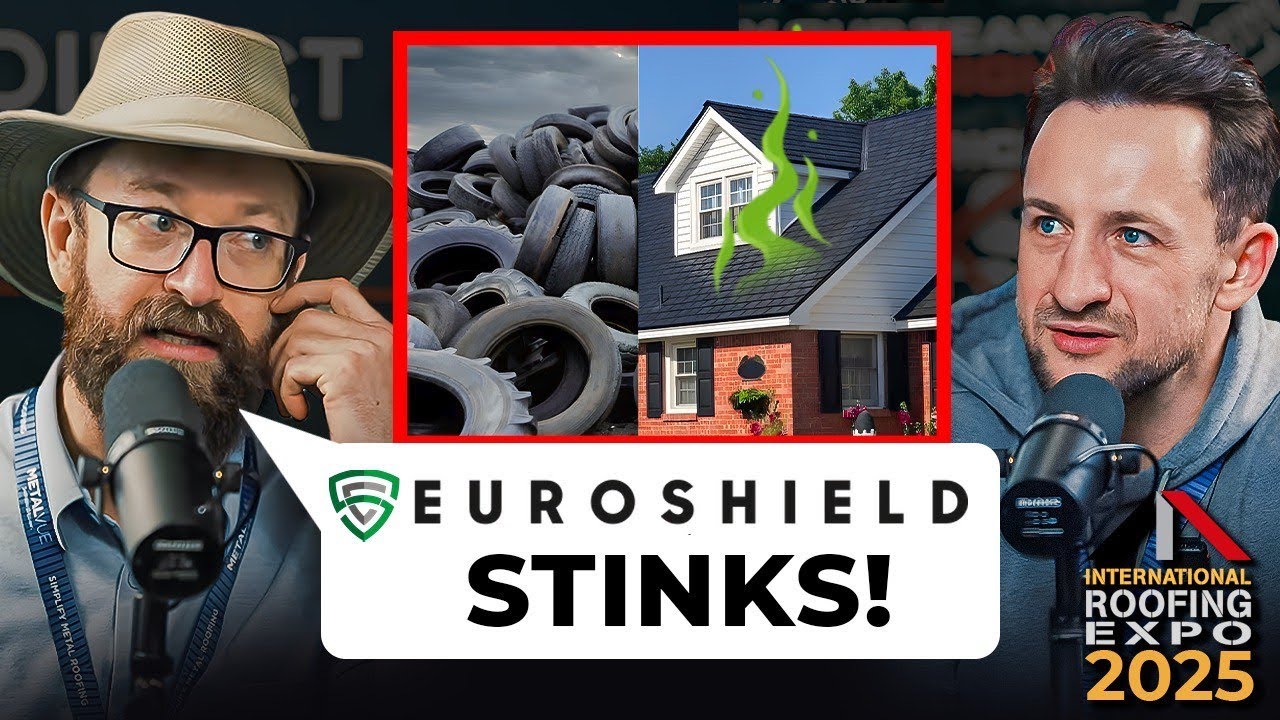 Резиновая кровля Euroshield: тест на запах и град