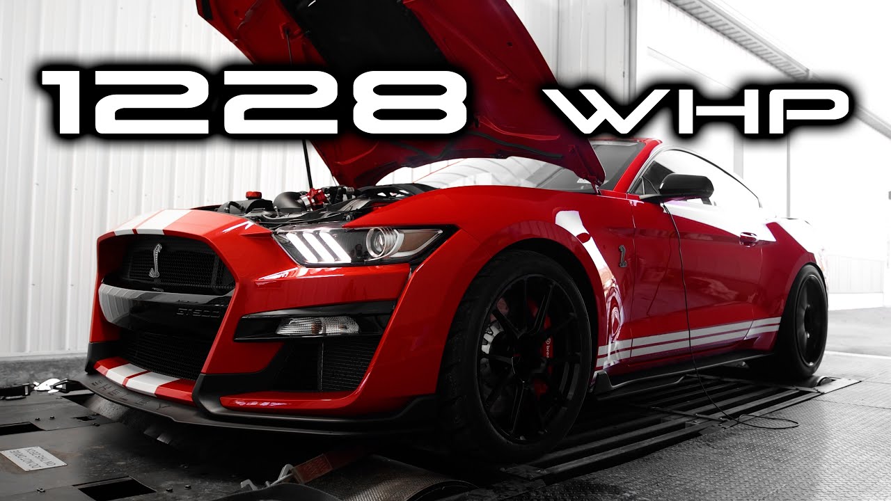 2022 Shelby GT500 1200R Twin Turbo Dyno Testing | 1228 whp