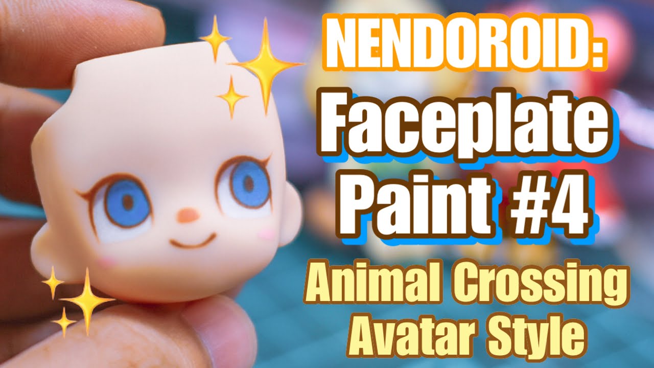 Nendoroid: Faceplate Paint #4 Animal Crossing Avatar Style