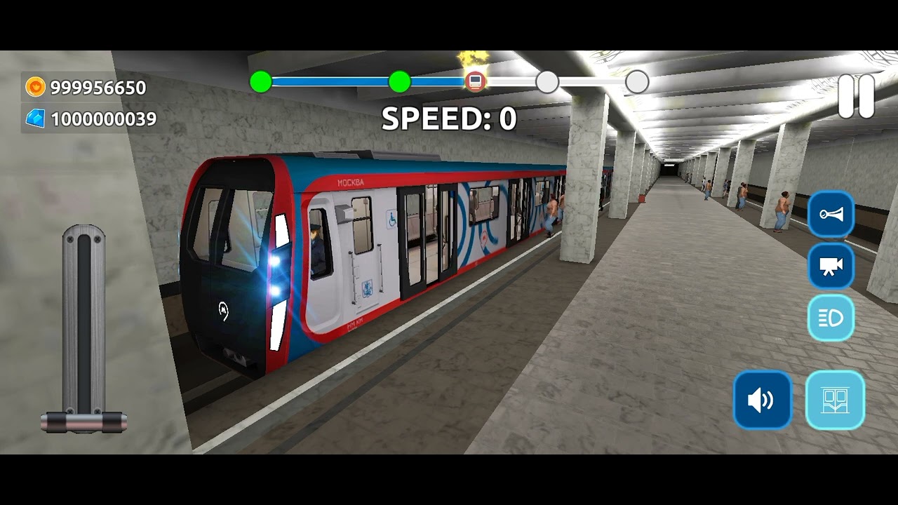 Я ВЗЛОМАЛ SUBWAY TRAIN!!! (катаюсь на Москве 2020