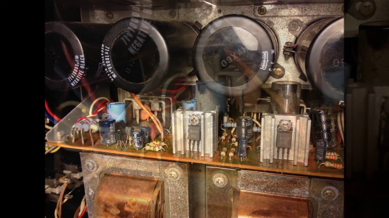 Sansui AU-719 Repair - Power/Protection problem