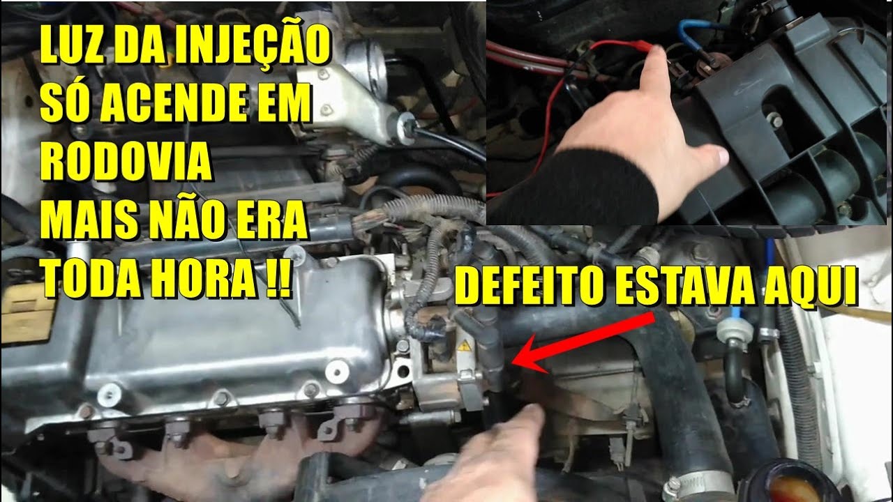 UNO FIRE ACENDENDO LUZ DA INJEÇÃO EM RODOVIA 🔧⚙️
