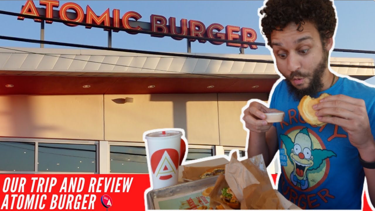Atomic Burger Food Review | New Orleans Travel Vlog | Best Burger in Louisiana? | Instant Reaction