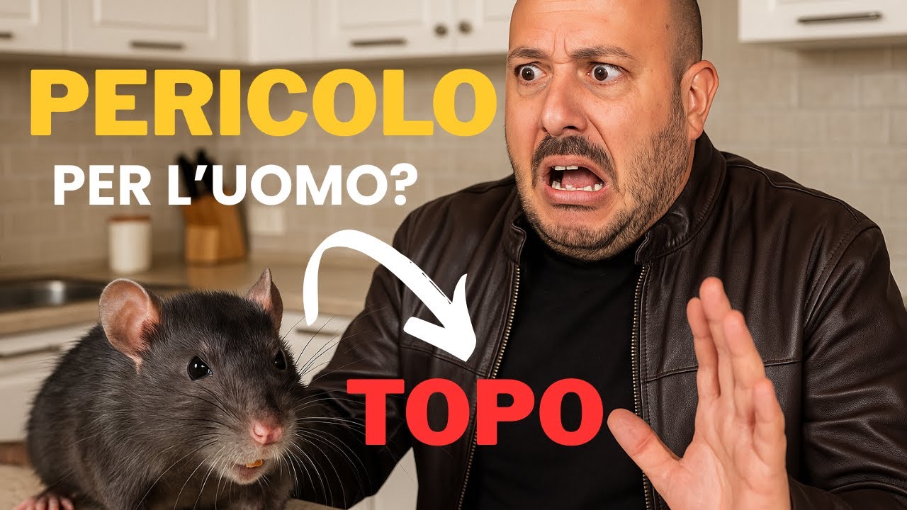 Quanto sono pericolosi i topi in casa per l'uomo ?!