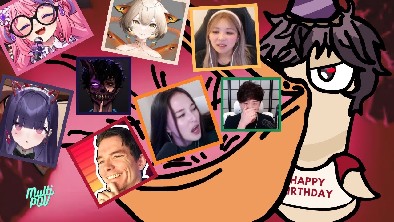 Shoto EATS the World (GOOSE GOOSE DUCK w/ Sykkuno, Yvonne, Tuonto, Nihmune, Ruberross & MORE!)
