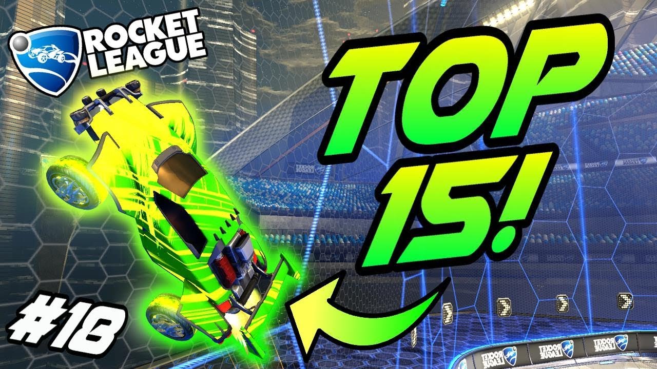 Rocket League GOALS/FREESTYLES #18! - Top 15 Best Goals, Funny Moments, Plays (Montage)