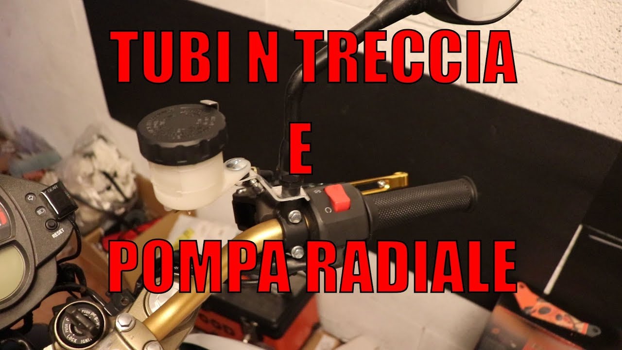 UPGRADE ER6N - TUBI IN TRECCIA E POMPA RADIALE
