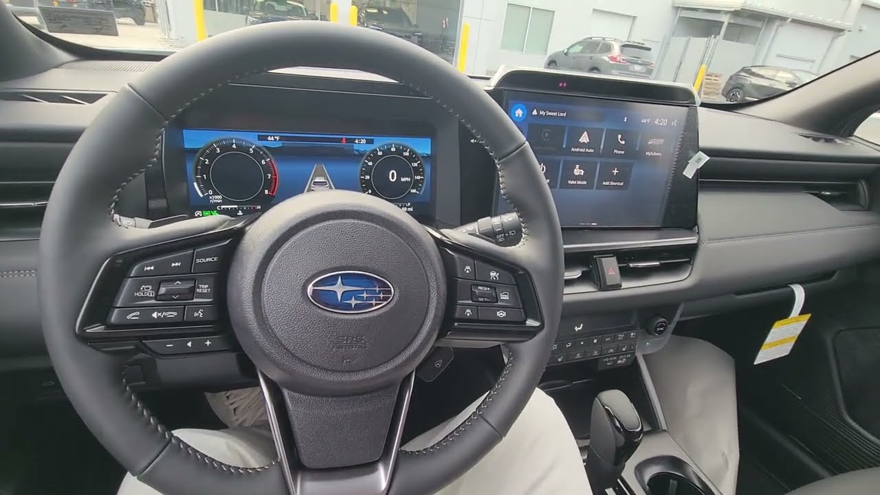 2026 Subaru Outback Touring Multimedia Screen and Driver Focus With Memory Settings