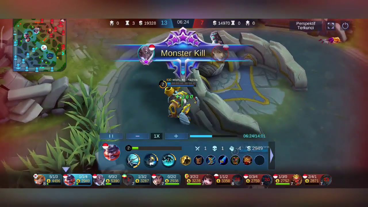 FRANCO HOOK NO MISS BUILD FOX MOBA REAL ?? | BIKIN PARA MUSUH PANAS DINGIN !!