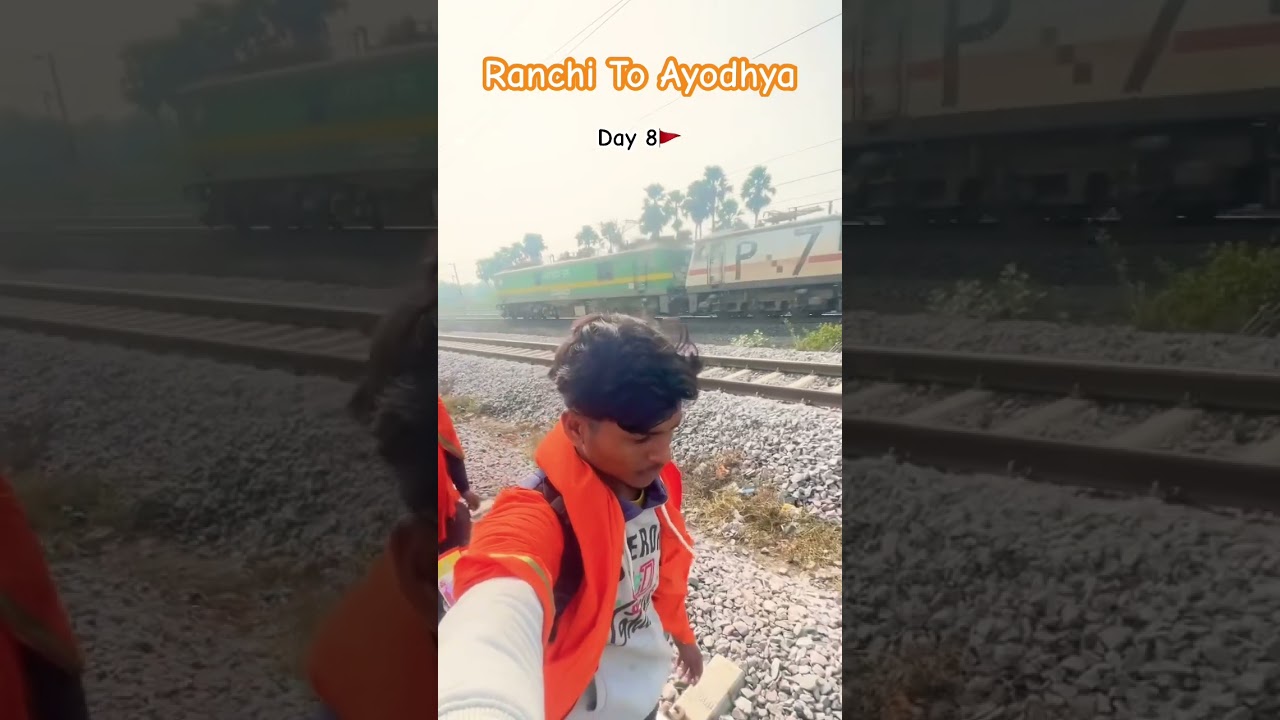 Ranchi To Ayodhya Ram mandir Day8 #trending #viral #myfirstvlog #sanatandharma #yogi #ranchi #ram