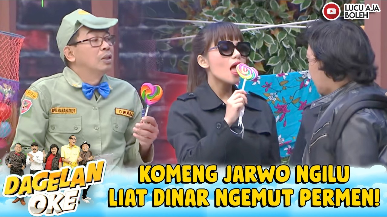 KOMENG JARWO GEMETAR LIAT DINAR CANDY NGEMUT PERMEN! | DAGELAN OKE