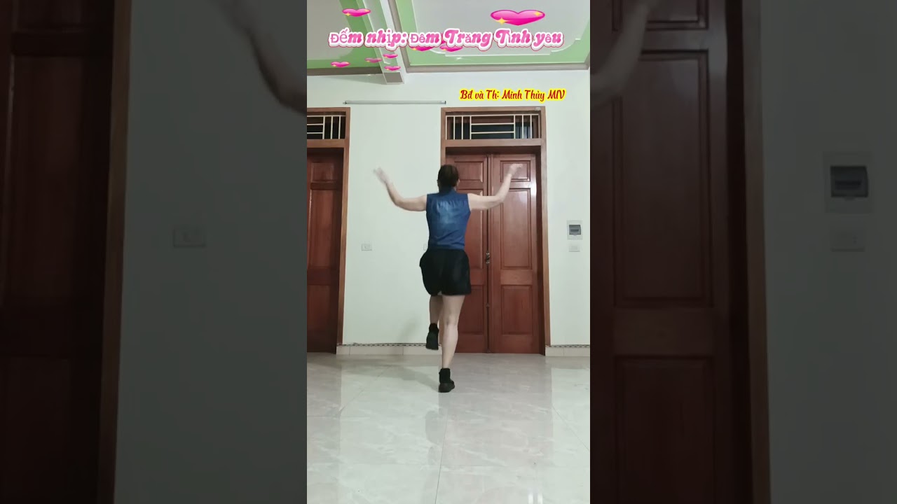 ĐÊM TRĂNG TÌNH YÊU/ SHUFFLE DANCE/ HƯỚNG DẪN CUỐI  VIDEO/ Biên đạo  và thực hiện Minh Thủy MIV 