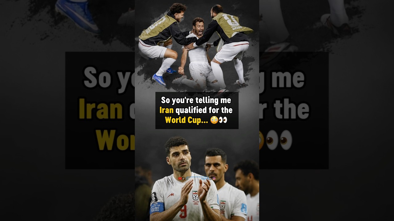 We need to talk about Iran&rsquo;s World Cup 😶&zwj;🌫️