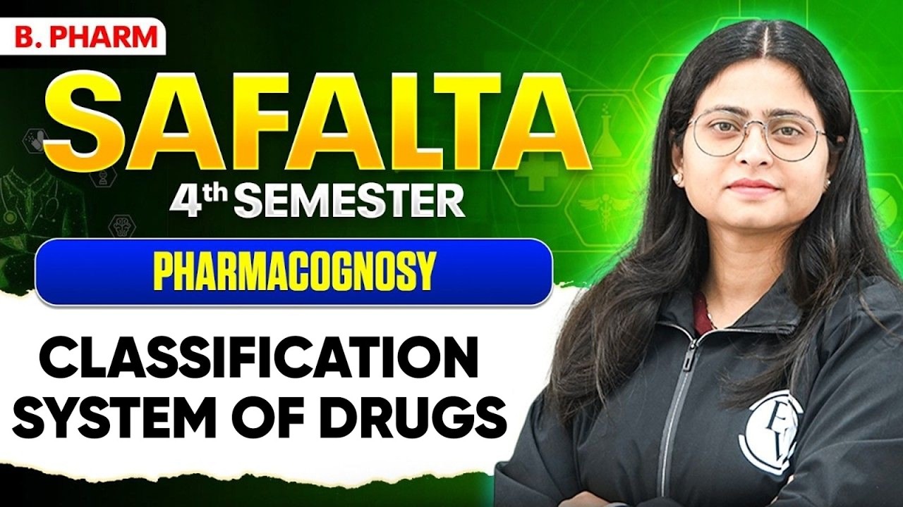 Classification System of Drugs | Pharmacognosy | B Pharm 4th Sem | B Pharm