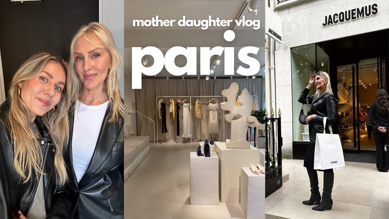 VLOG | Mother daughter trip in Paris | Shopping & Food hotspots
