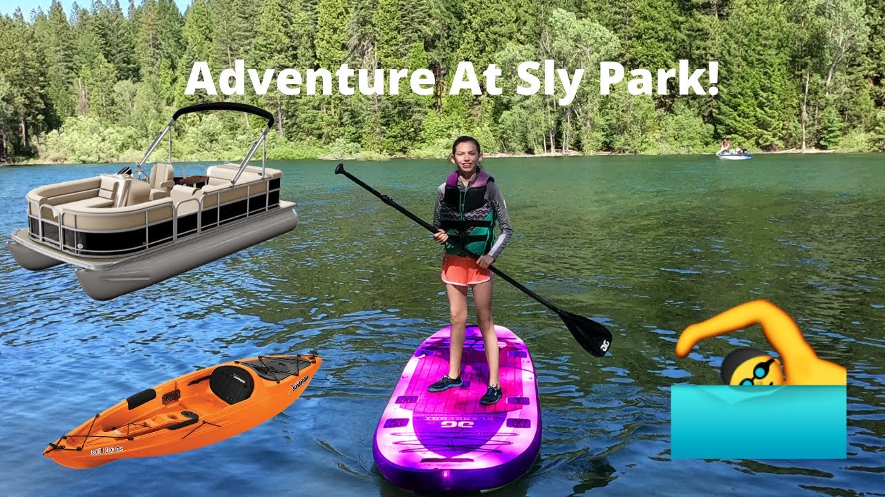 EXPLORING SLY PARK!!