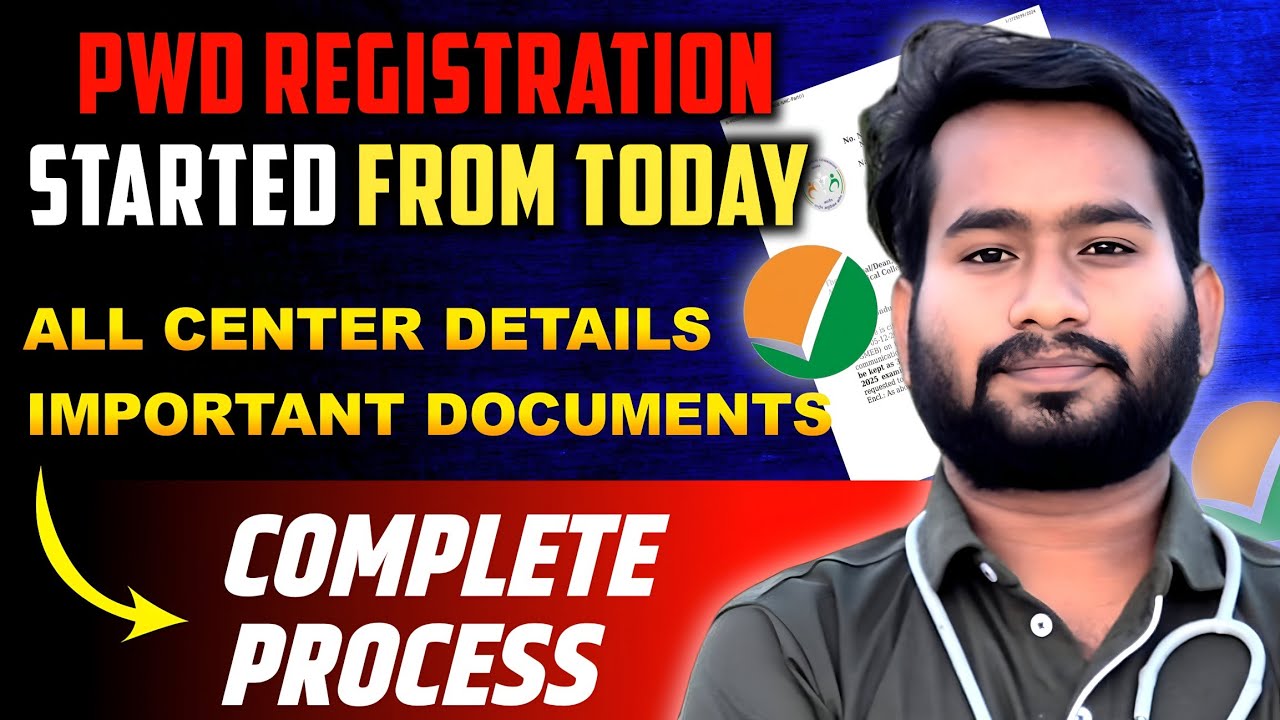 PWD Registration Started for NEET 2025 ✅ Centre List, Documents, Full Process Explained!
