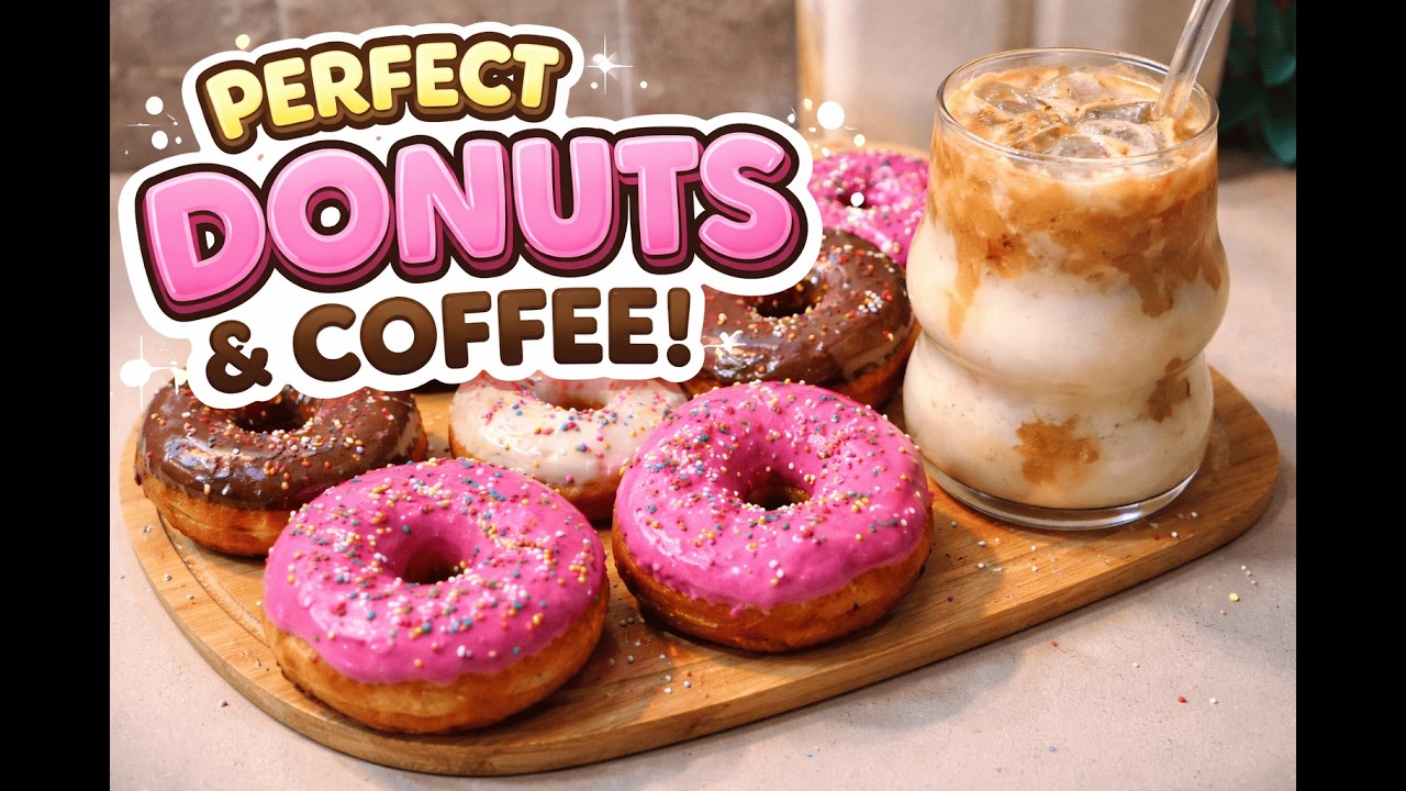 How to Make Soft & Fluffy Donuts with Chocolate Glaze | Easy Recipe! 🍩✨