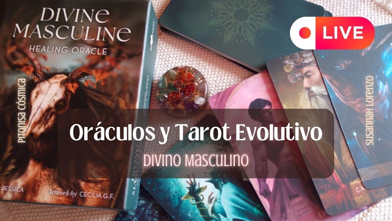 Oráculos y Tarot Evolutivo en Vivo #divinomasculino #tarotevolutivo #tarotinteractivo #sanvalentin