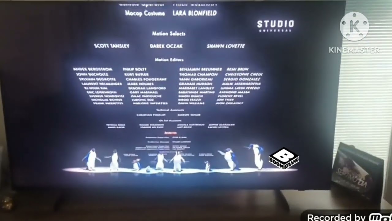 Happy Feet El Pingüino Boomerang Credits