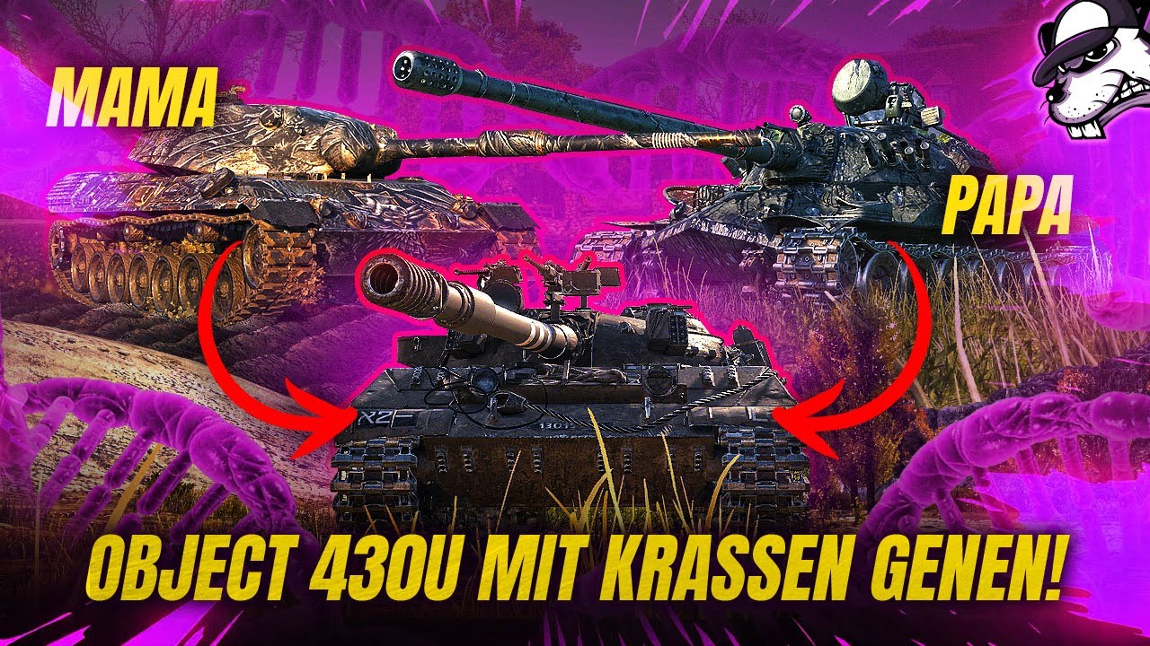 Object430U oder wenn Leopard 1 und IS-7 ein Kind hätten! [World of Tanks - Gameplay - Deutsch]