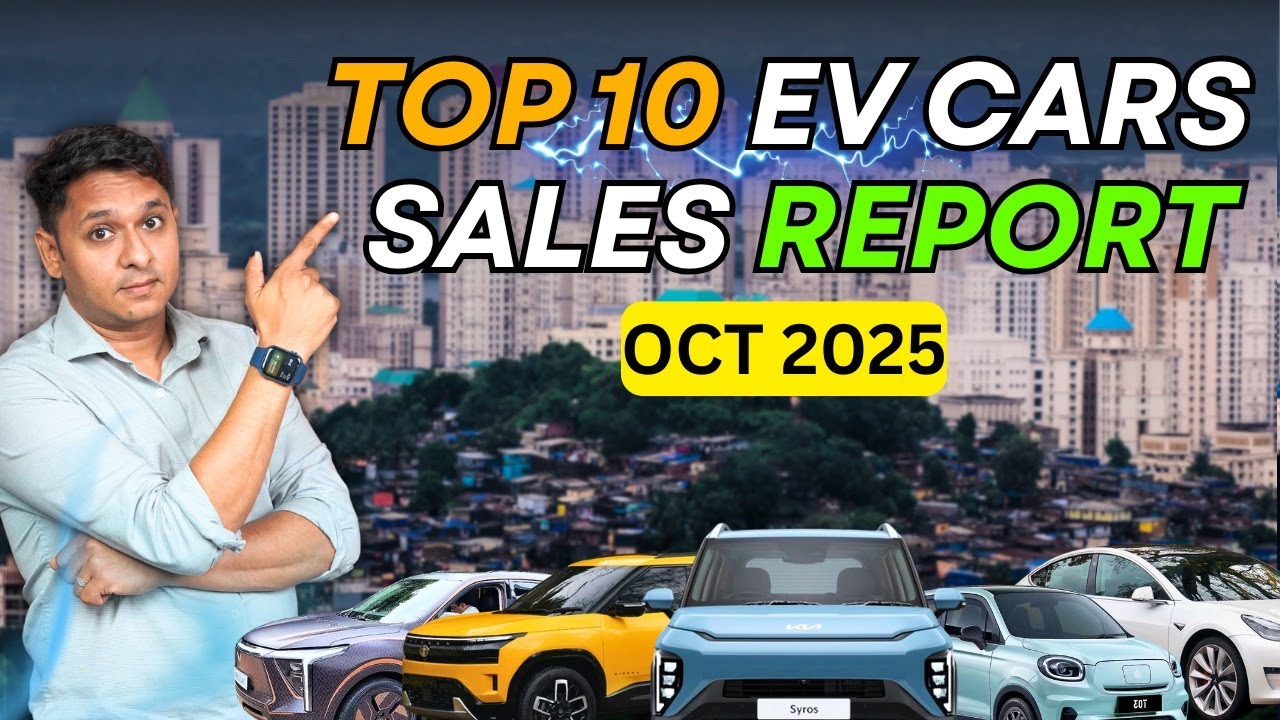 Top 10 Electric Car Brands in India &ndash; October 2025 Sales Report | EV Market Share Analysis