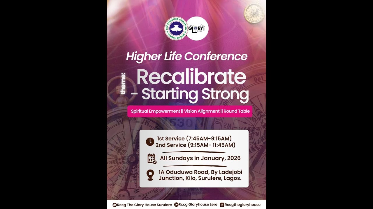 Higher Life Conference (Recalibrating - Starting Strong)