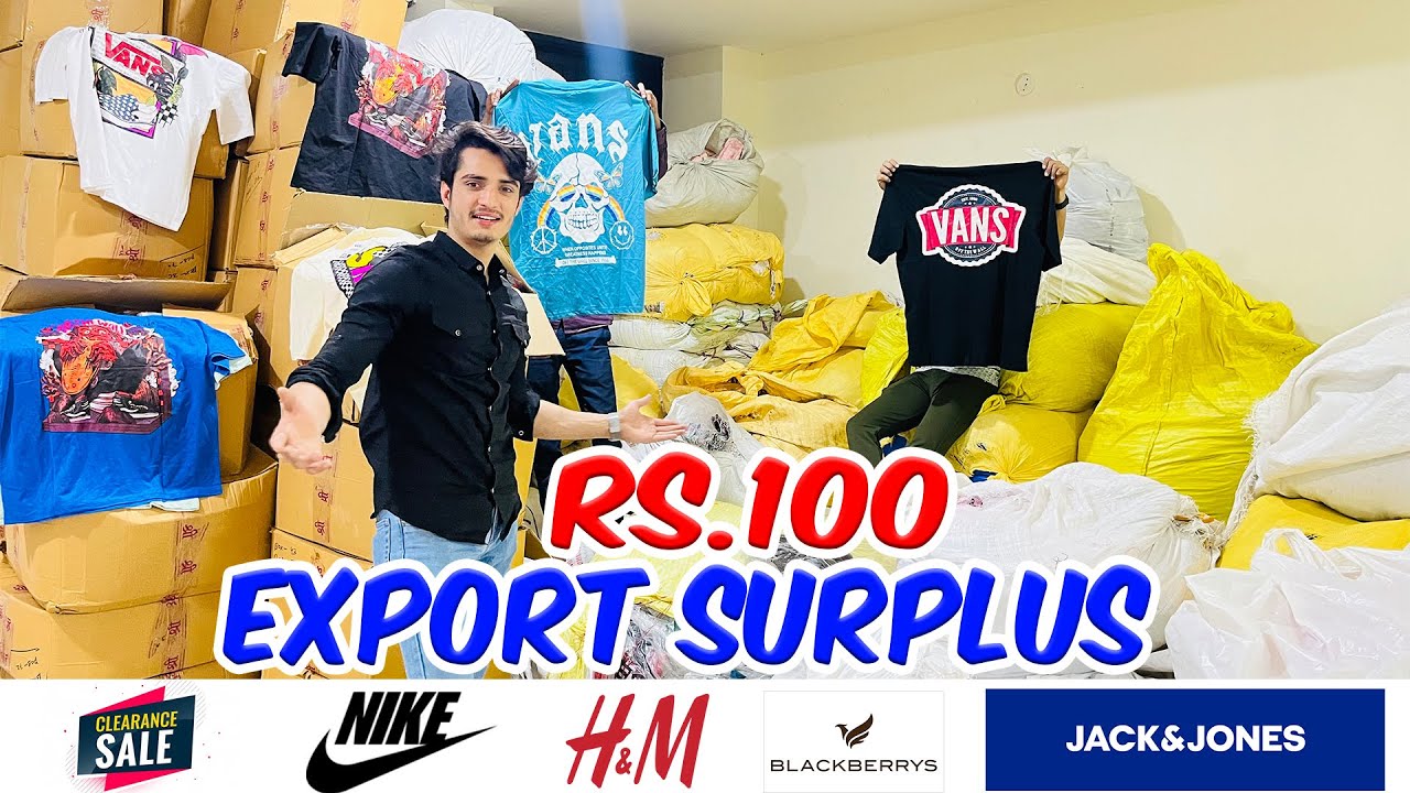 Export Surplus International Brands Tshirt Rs.100 Summer Clothes At Cheap price Mens ,Ladies kids