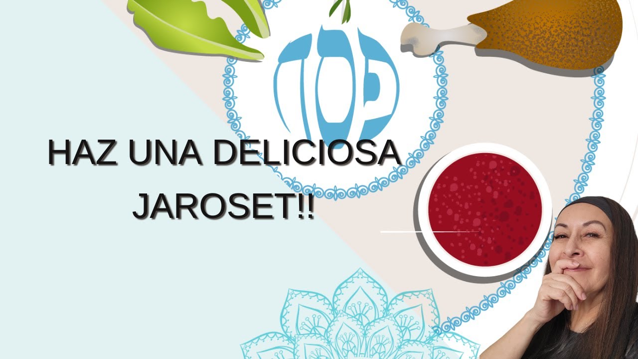 Aprende a hacer Jaroset para Pesaj