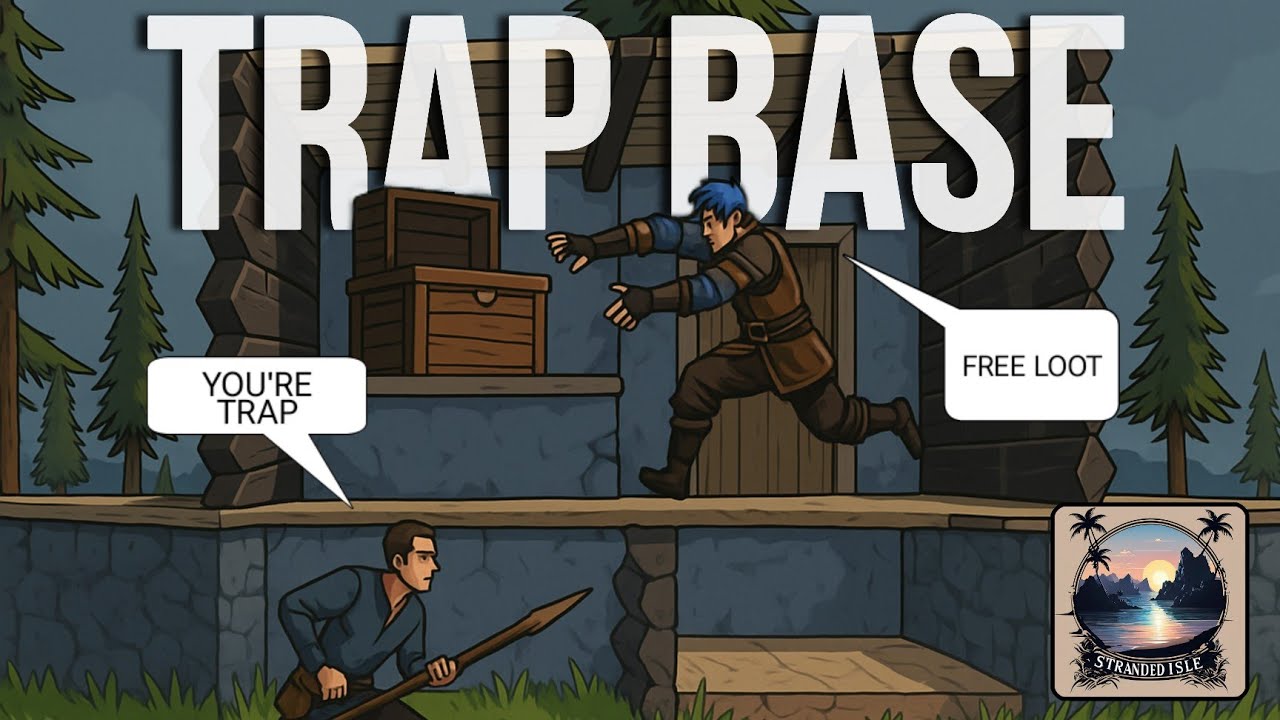 TRAP BASE IN STRANDED ISLE - Stranded Isle Trap Base - STRADED ISLE