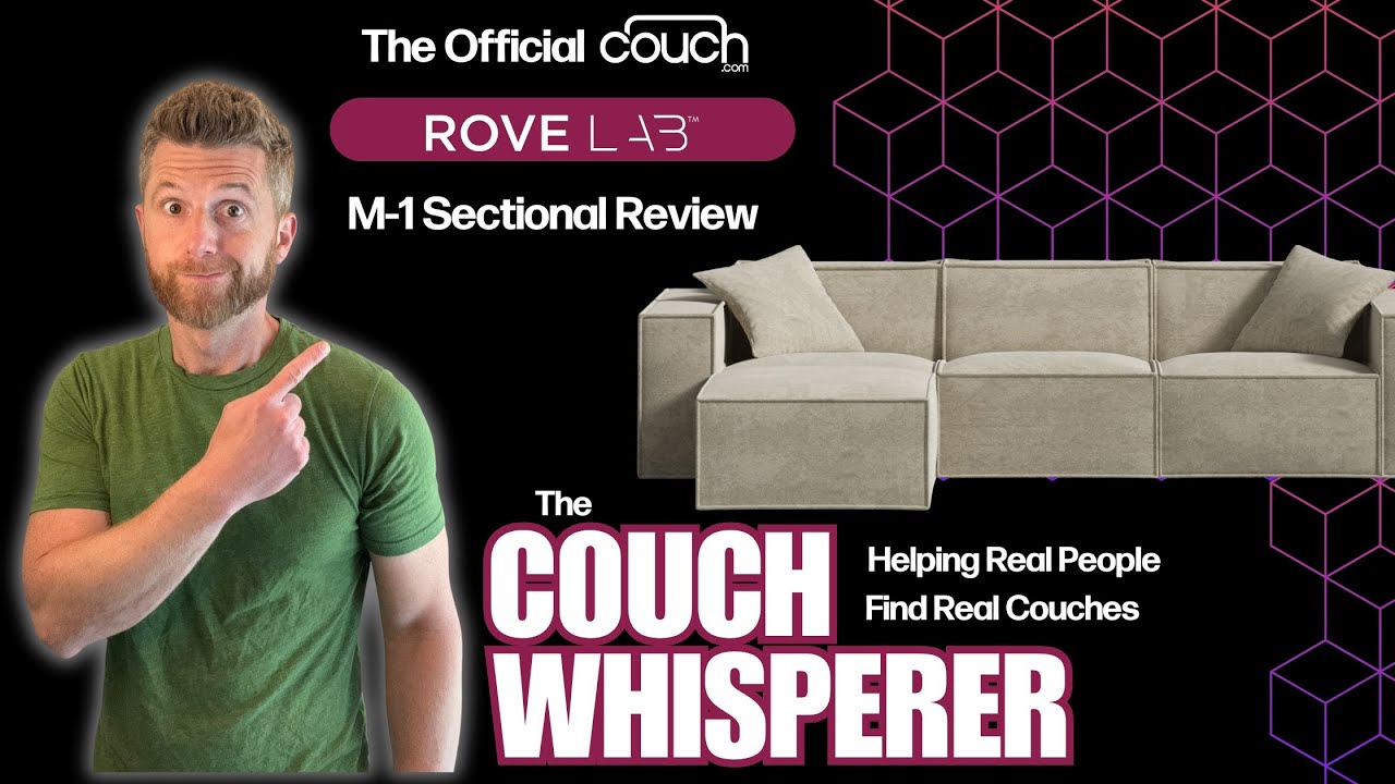 They Ditched Their West Elm Sofa For This Boneless Couch?? Rove Lab M1 Sectional Review
