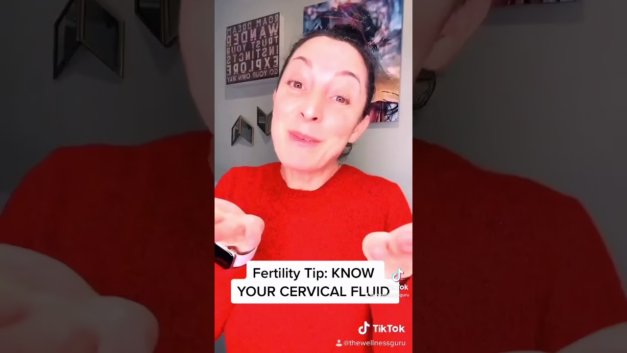 How to Know Your Fertile Cervical Mucous ( A visual aid) #shorts