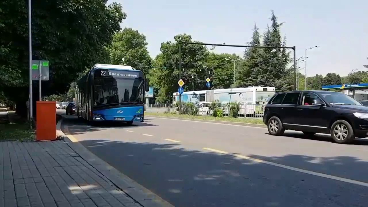 Solaris Urbino 12 Electric /PZ 076MG/ - Test Drive in Varna, Bulgaria
