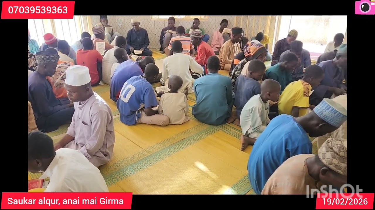 Saukar alqur, anai mai girma a masallacin juma, a na Ahmadu Abba yankatsari gidan mallam jinjiri 