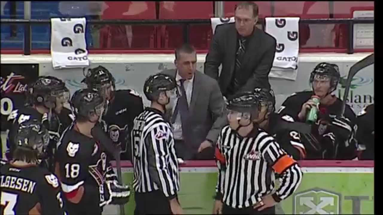 Hitmen Head Coach Mark French Ejected - WHL on Shaw TV