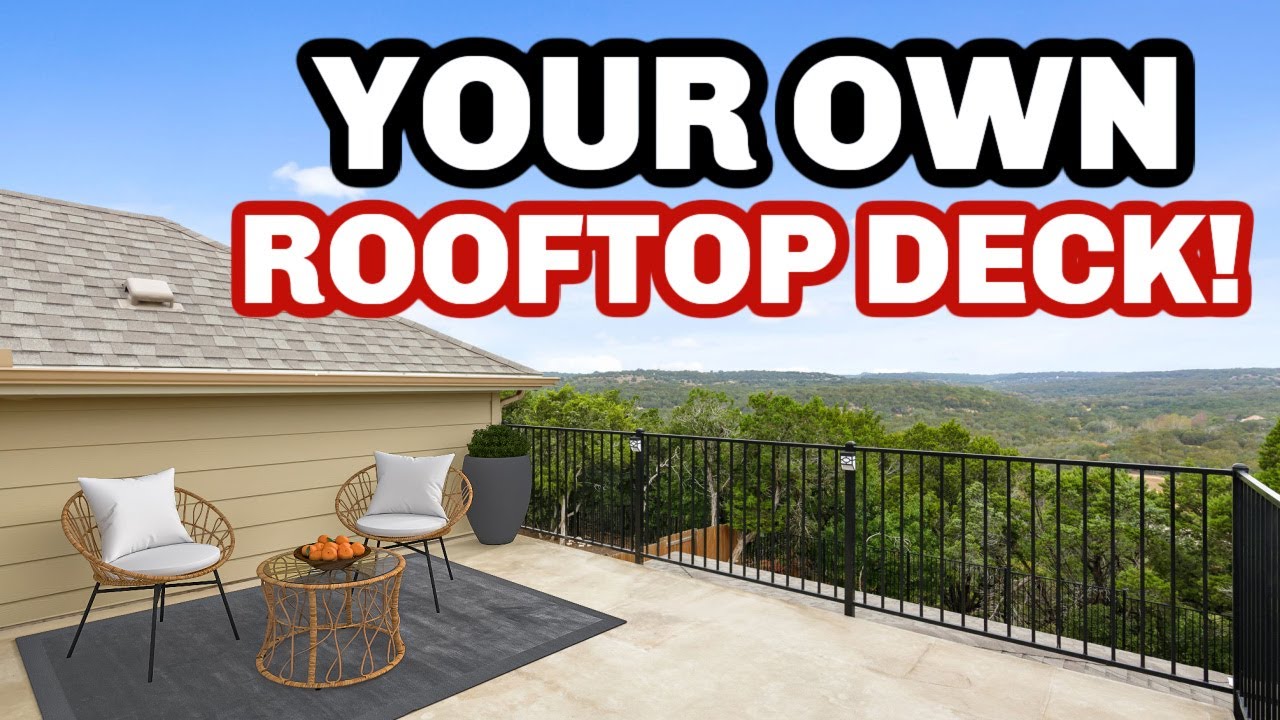 Rooftop Deck with a View!