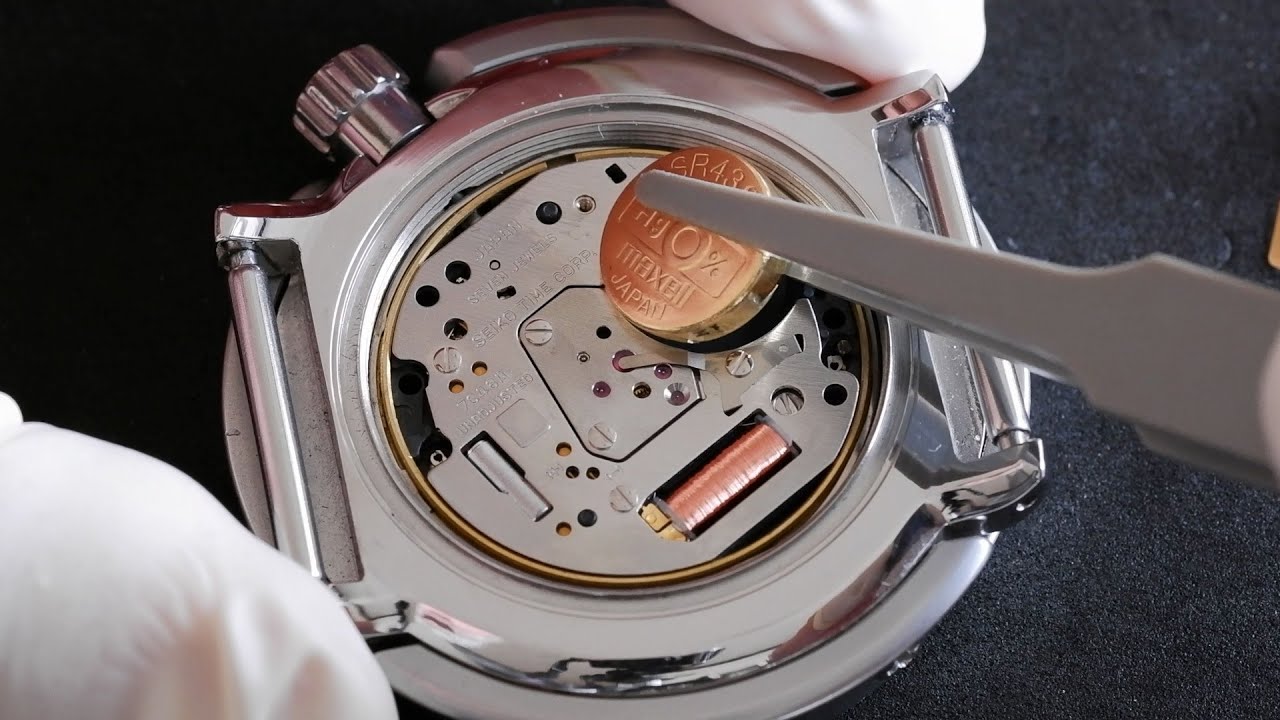 #Seiko 7C46 & 7C43 divers: How to change the battery