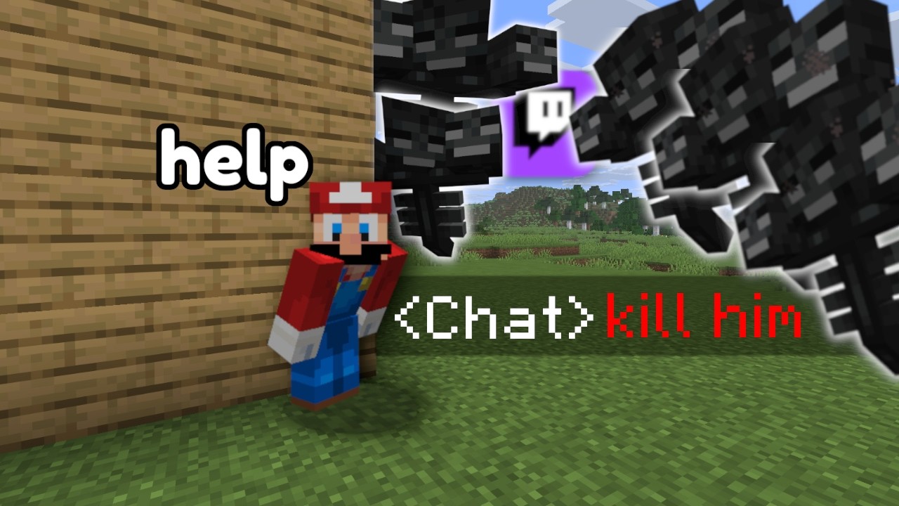 Minecraft, But Chat Controls EVERYTHING...