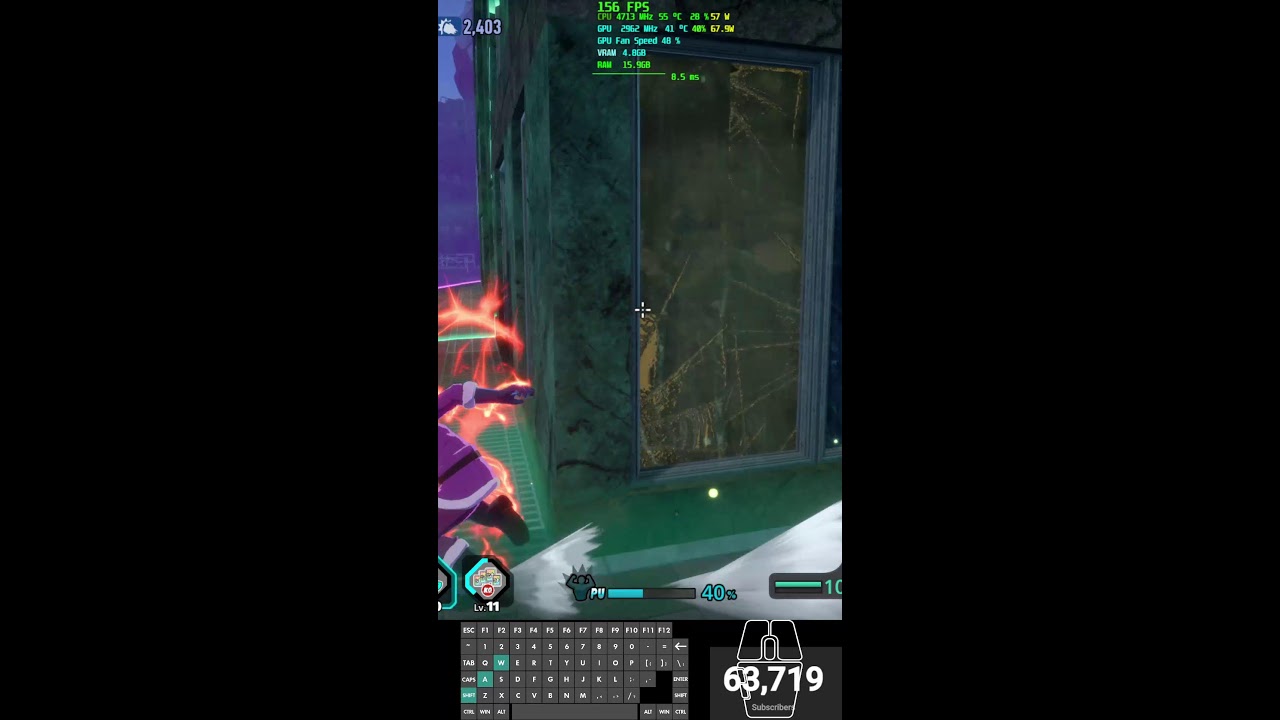 👀🫡 POV: You're LOCKED IN | MAXED SETTINGS #verticallive #vertical #kinggslicktv #pcgaming