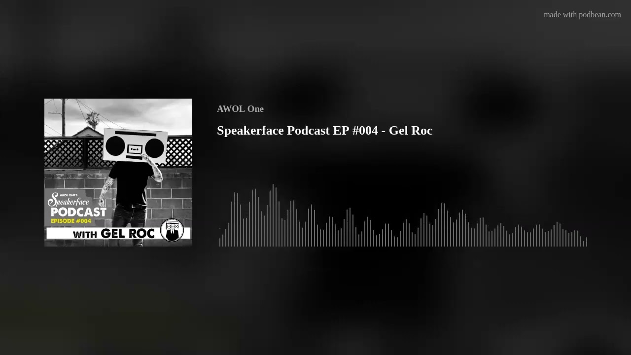 Speakerface Podcast EP #004 - Gel Roc