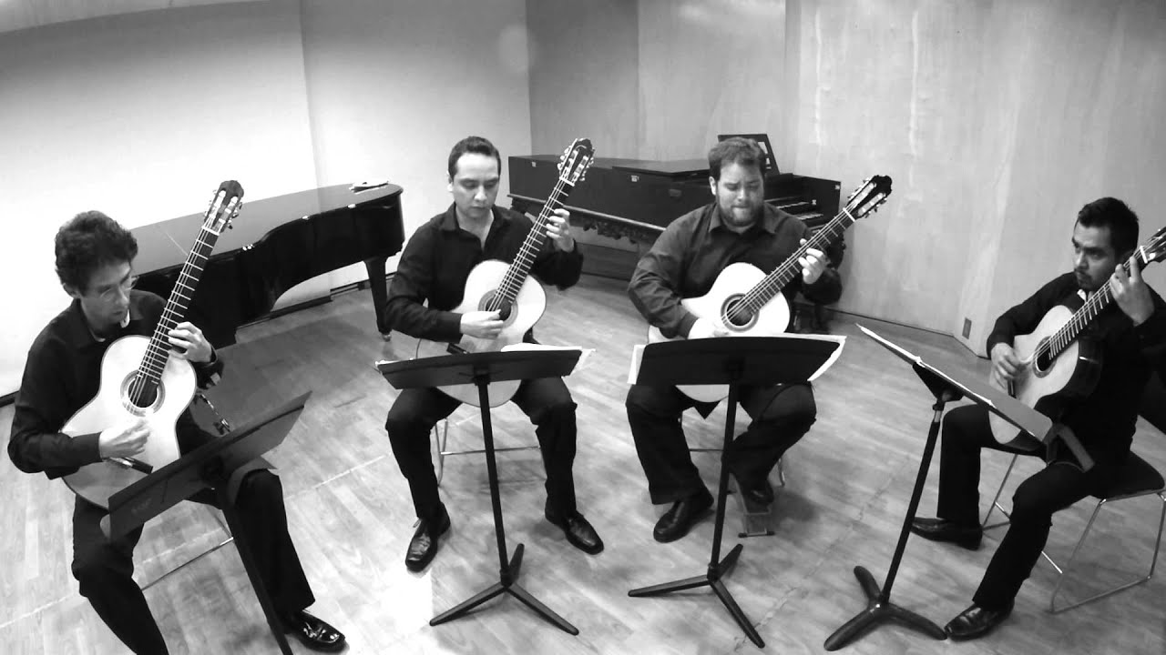 Cuarteto Sensemayá - Leo Brouwer (1939) Paisaje cubano con lluvia
