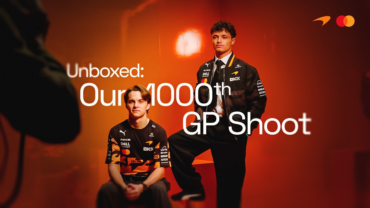 Unboxed: 1000th GP Photoshoot | McLaren Racing