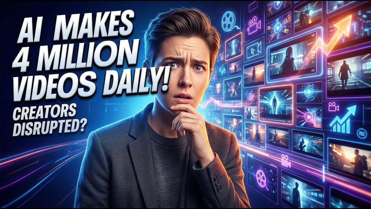 AI Generates 4 Million Cinematic Videos Daily — Upending Creators and Marketers