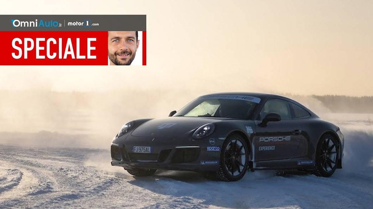 A lezione di traversi sul ghiaccio della Lapponia | Porsche Ice Experience
