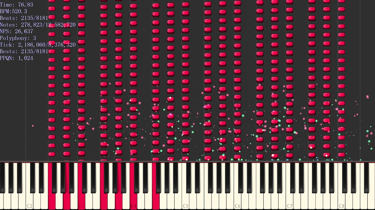 [Black MIDI]Songs of Repeating Sounds but its Arpeggios final extended