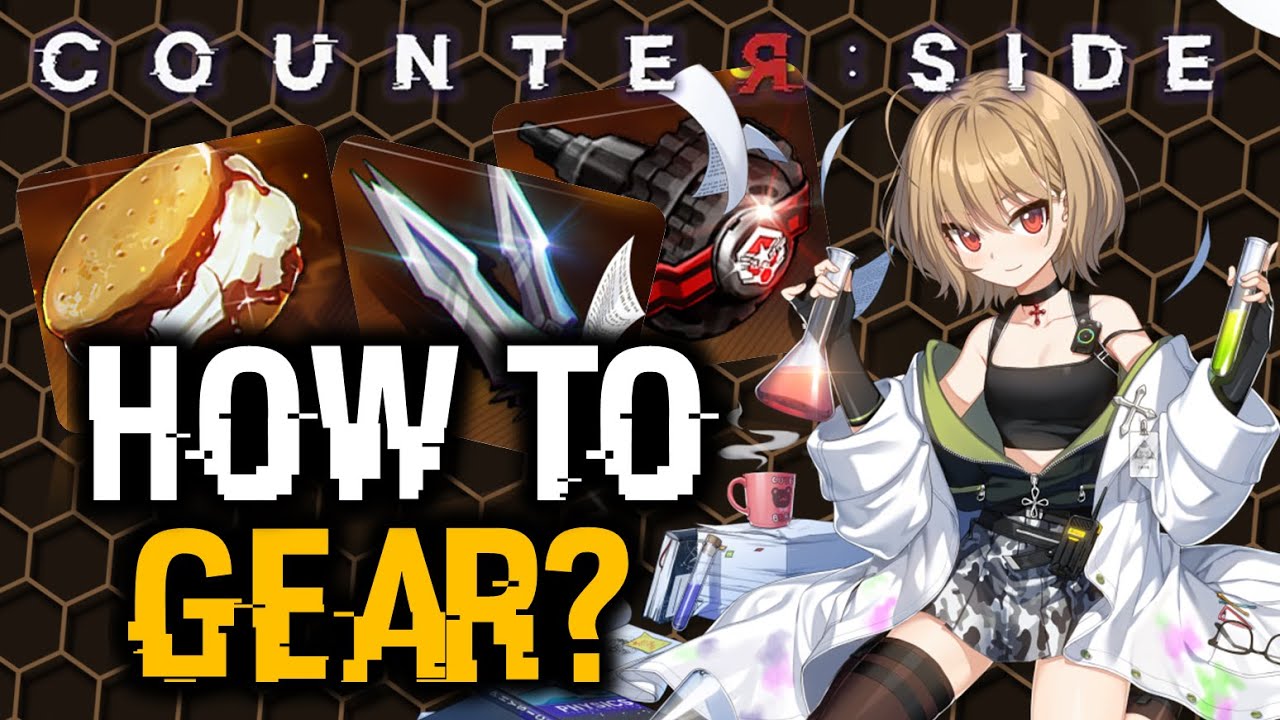 ULTIMATE GEAR CHEAT SHEET - SSR EDITION! | Counter:Side