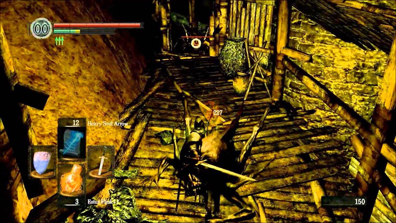 DarkSouls BlightTown first to second bonfire