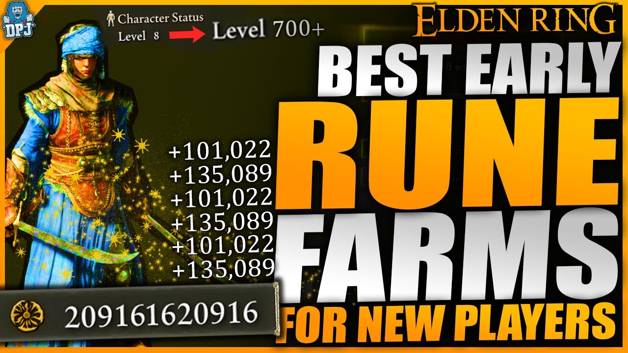 Elden Ring: BEST EARLY GAME RUNE FARMS FOR NEW & LOW LEVEL PLAYERS - Best Rune Farms For New Players
